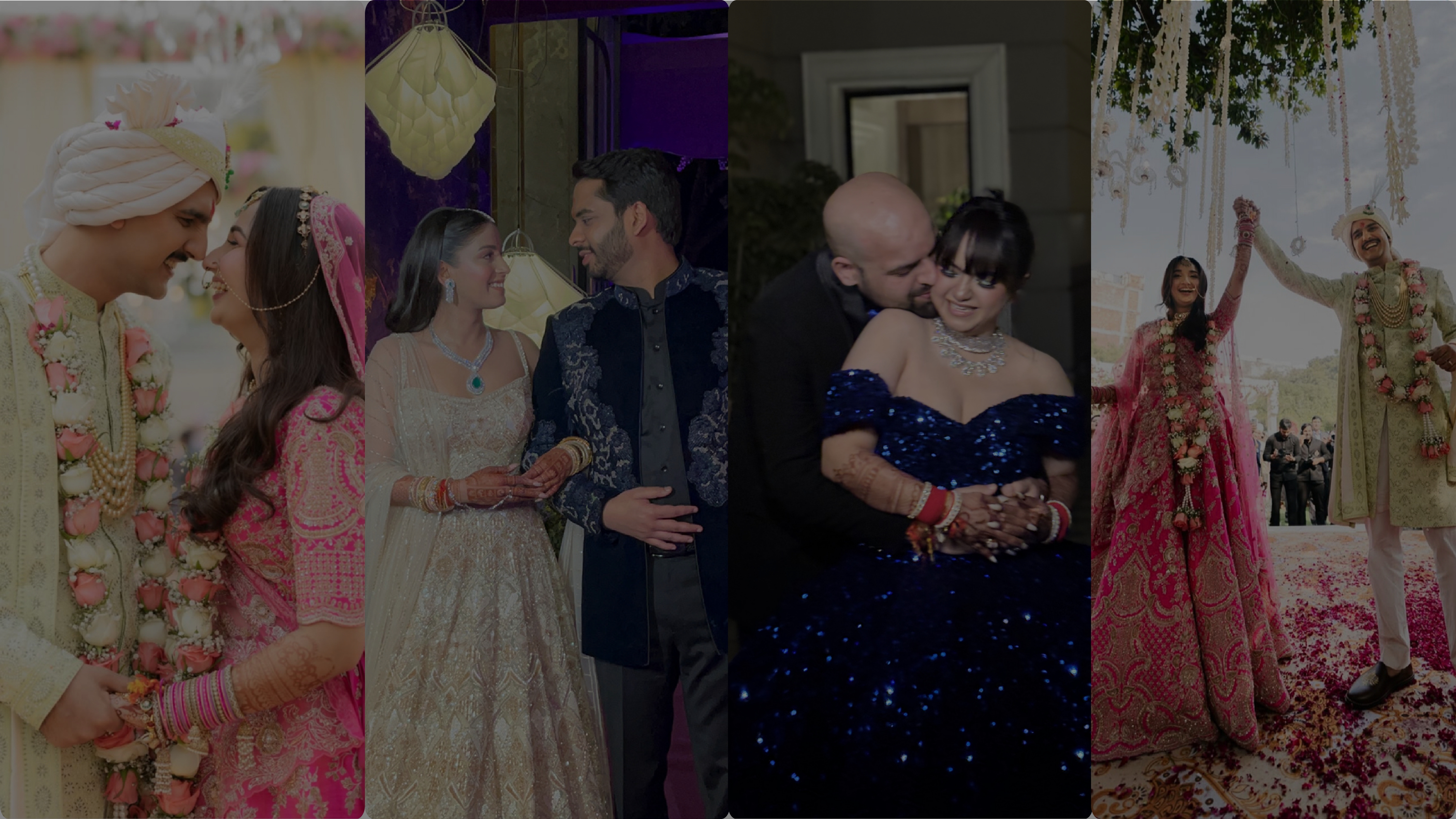 Luxury wedding ceremony